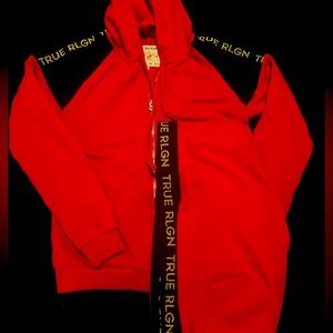 True Religion jogging suit, size medium